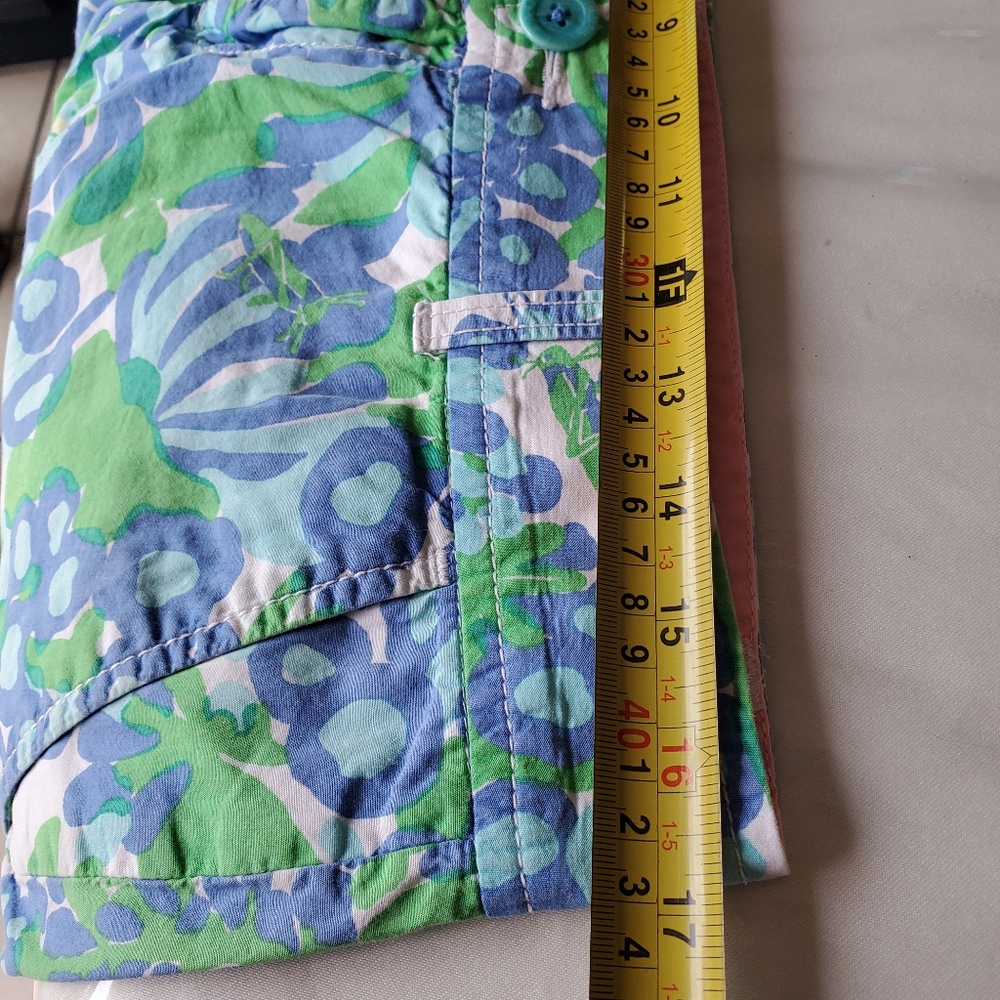 Lilly Pulitzer women floral shir sz 8 - Picture 3 of 6